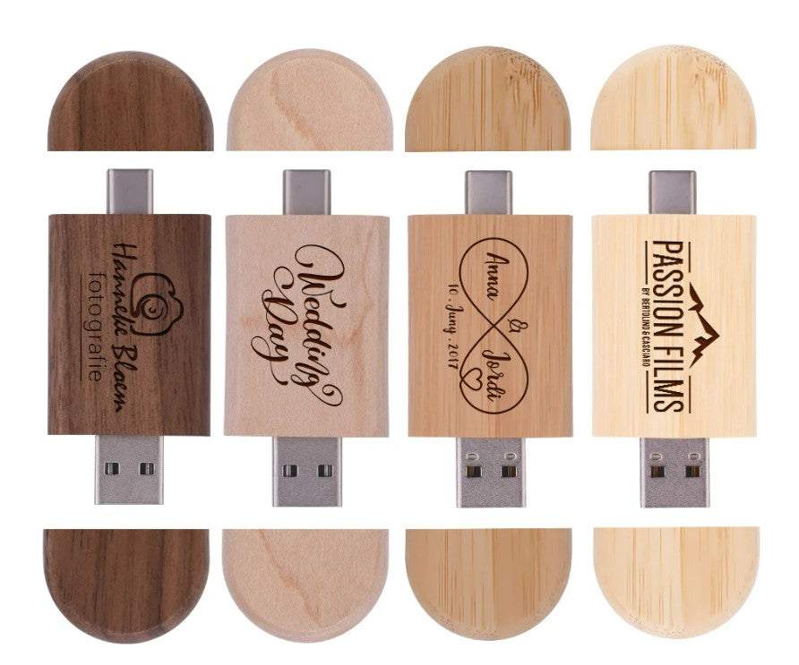 Coffret USB 3.0 Bois & Verre → Empara Partenariat