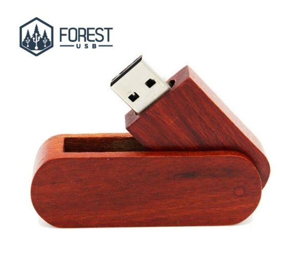 360° USB Teinte Acajou - Forest USB®