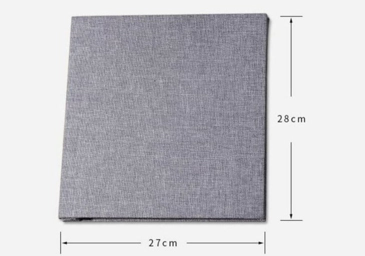 Album photo personnalisé en lin