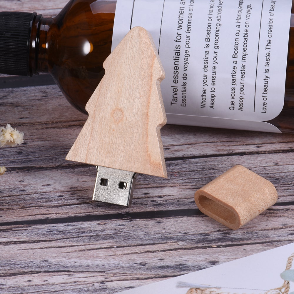 Sapin bois usb laser