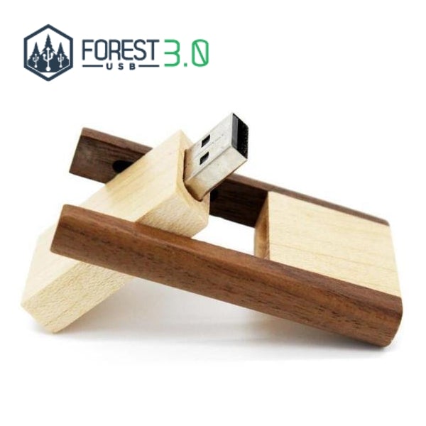 Amovible USB 3.0 Noyer - Forest USB®
