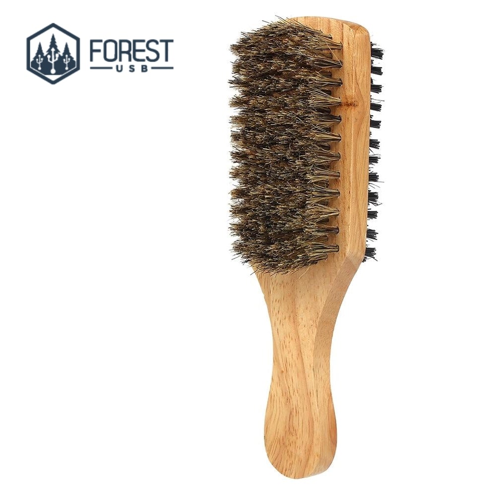 Brosse à Barbe Bambou Bio - Forest USB®