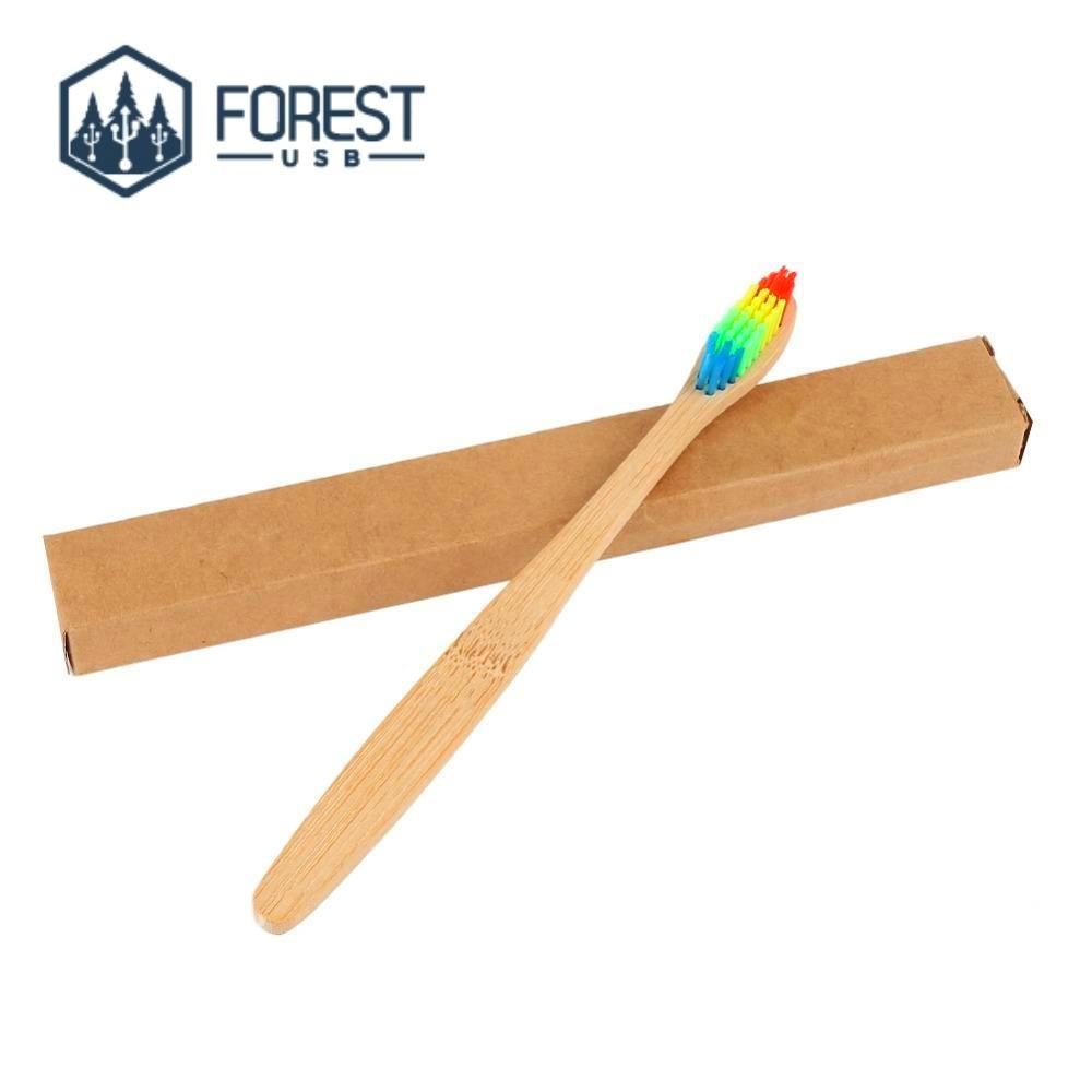 Brosse à Dent Bambou FUN x 1 - Forest USB®
