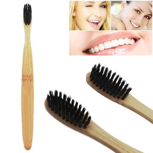 Brosse à Dent Bambou Noir x 3 - Forest USB®