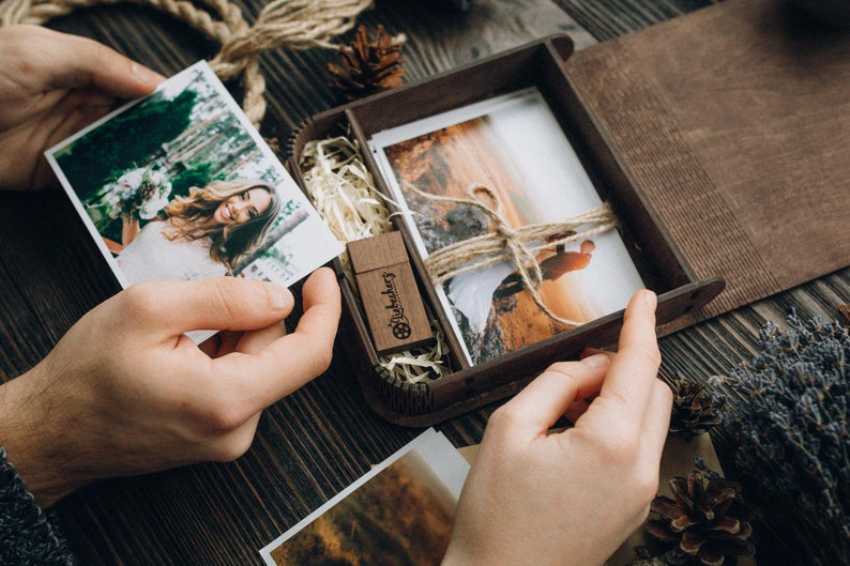 Coffret Mariage Vintage [ Cliquez ici pour Personnaliser ] - Forest USB®