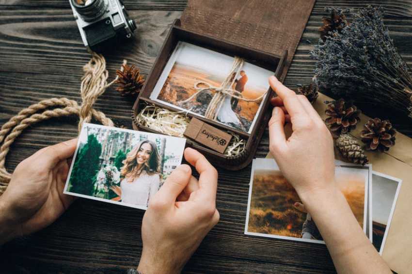 Coffret Mariage Vintage [ Cliquez ici pour Personnaliser ] - Forest USB®