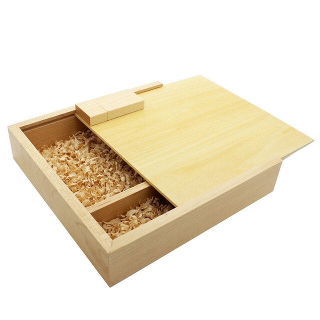 Coffret Premium Mariage x20 Personnalisable - Forest USB®