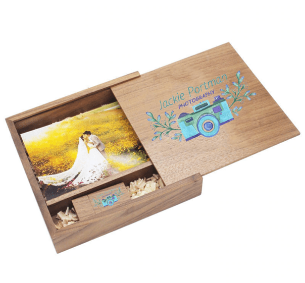 Coffret Premium Mariage x20 Personnalisable - Forest USB®