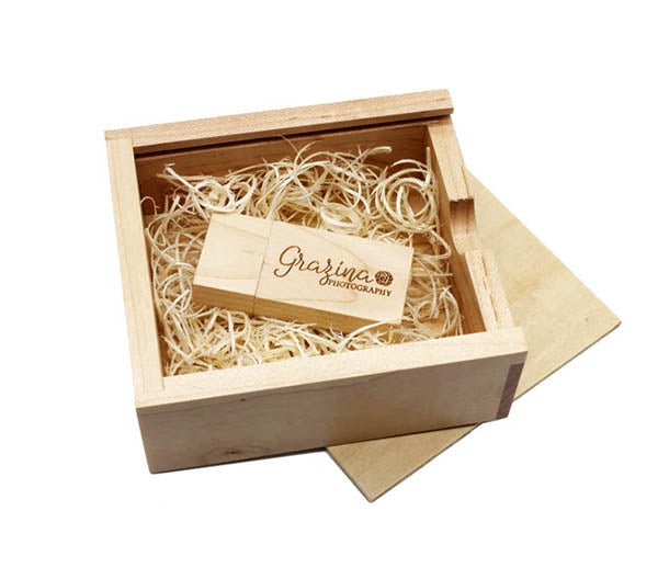 Coffret USB 3.0 Medium Mariage - Forest USB®