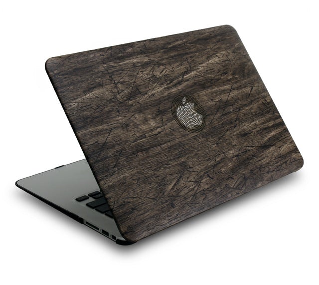 Coque Macbook Style Bois Foncé - Forest USB®