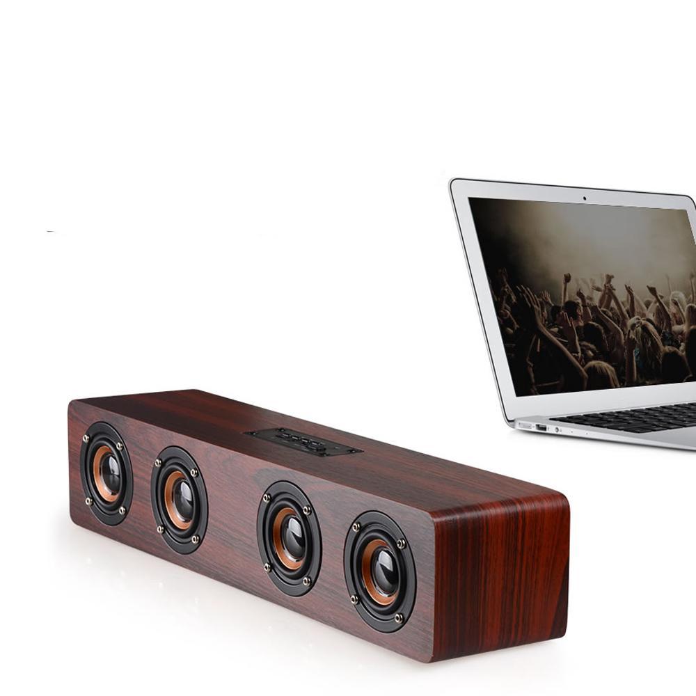 Enceinte Double en Bois - Forest USB®