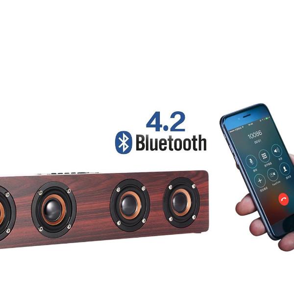 Enceinte Double en Bois - Forest USB®