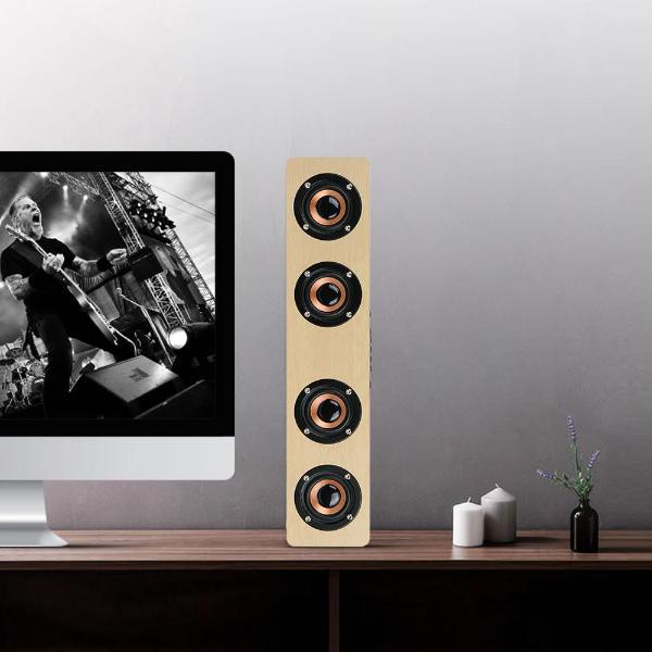 Enceinte Double en Bois - Forest USB®