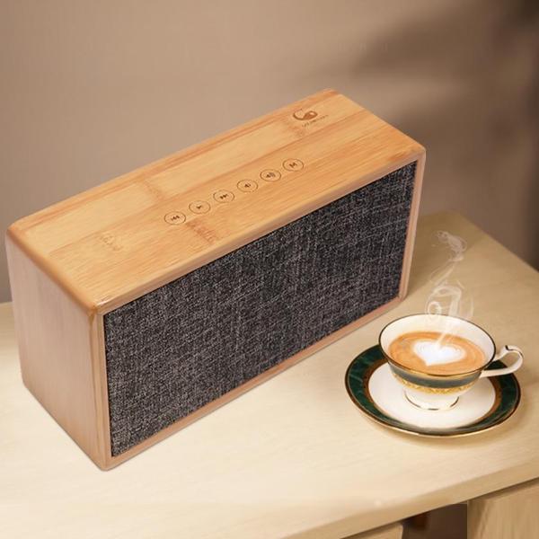 Enceinte Sans Fil Bambou 20W - Forest USB®