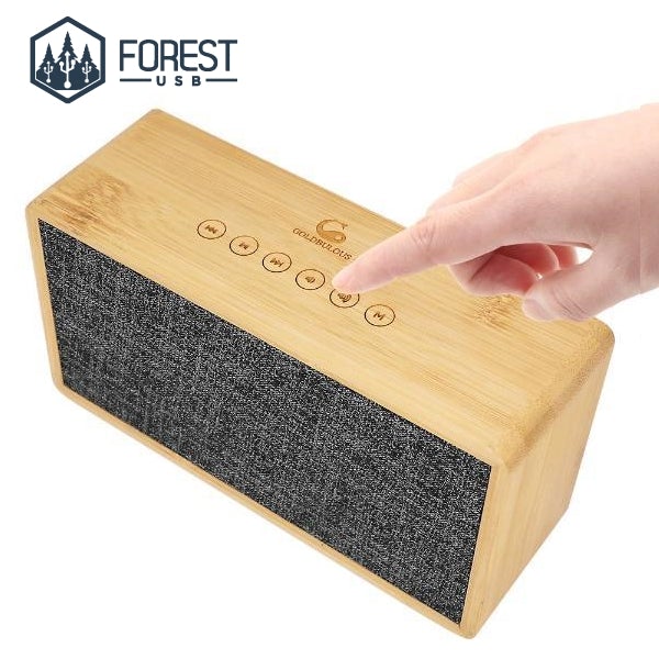Enceinte Sans Fil Bambou 20W - Forest USB®