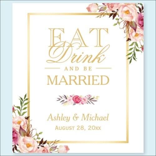 Étiquettes de bouteille de vin personnalisées pack x20 