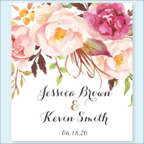 Étiquettes de bouteille de vin personnalisées pack x20 