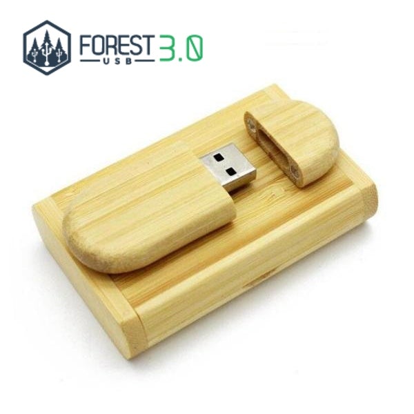 La Forest USB 3.0 Bambou avec Boite - Forest USB®