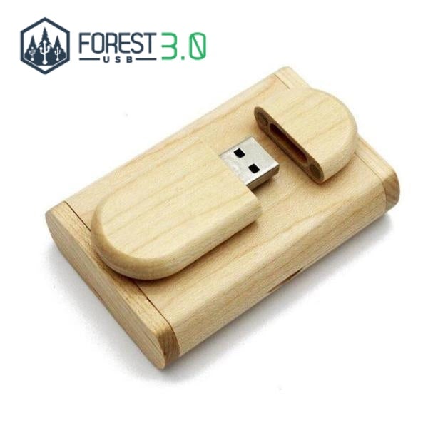 La Forest USB 3.0 Érable avec Boite - Forest USB®
