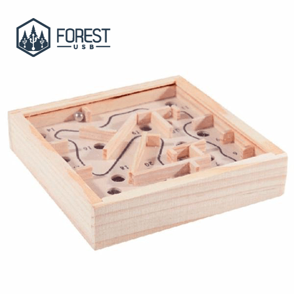 Labyrinthe en Bois - Forest USB®
