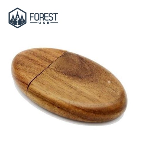 Le Galet USB Noyer - Forest USB®