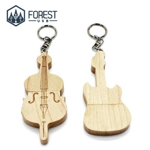 Le Porte-clés Violon USB - Forest USB®