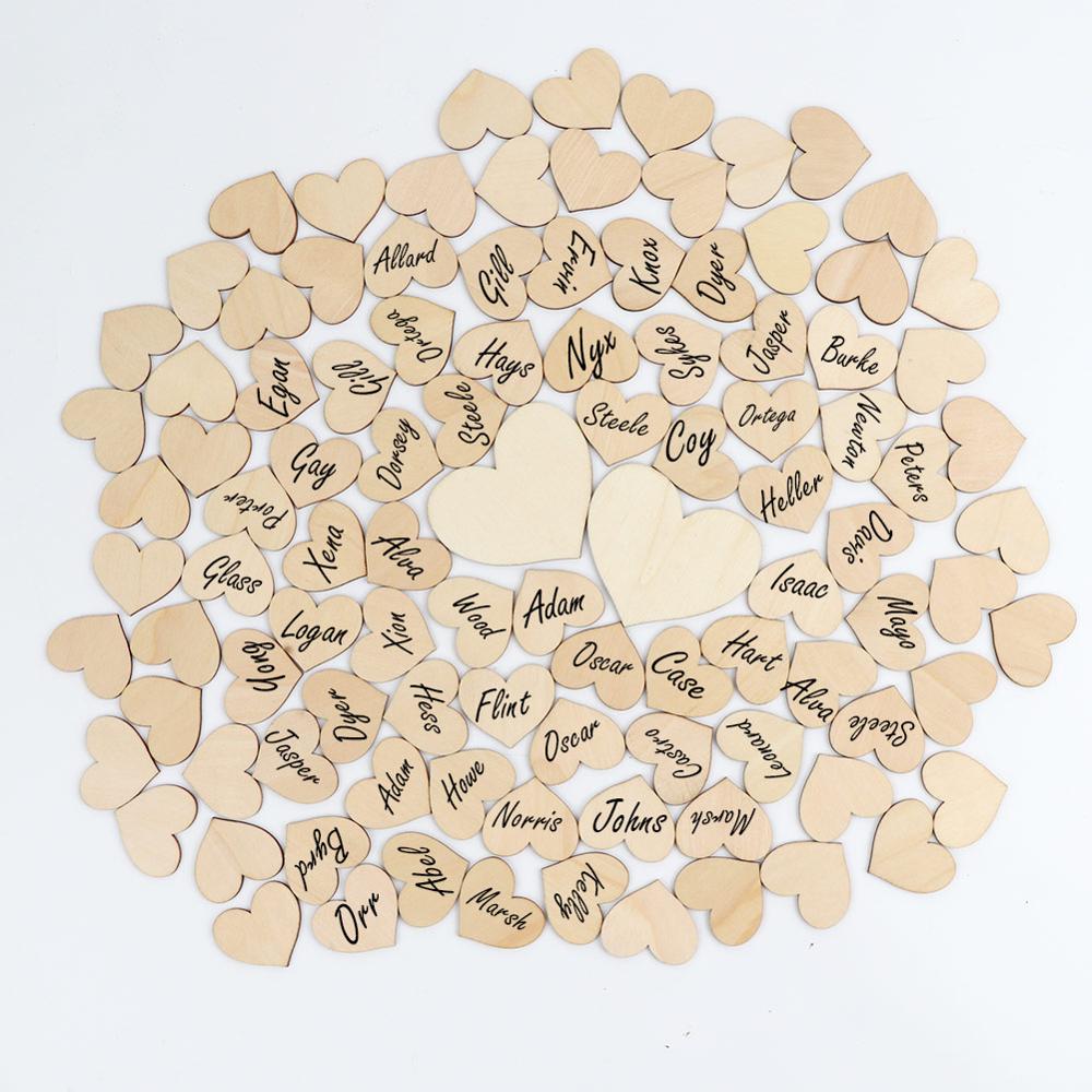 Livre d’or de mariage personnalisé -Boîte pour dépôt de 