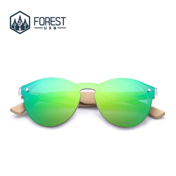 Lunette Collab' Hu Wood - Forest USB®