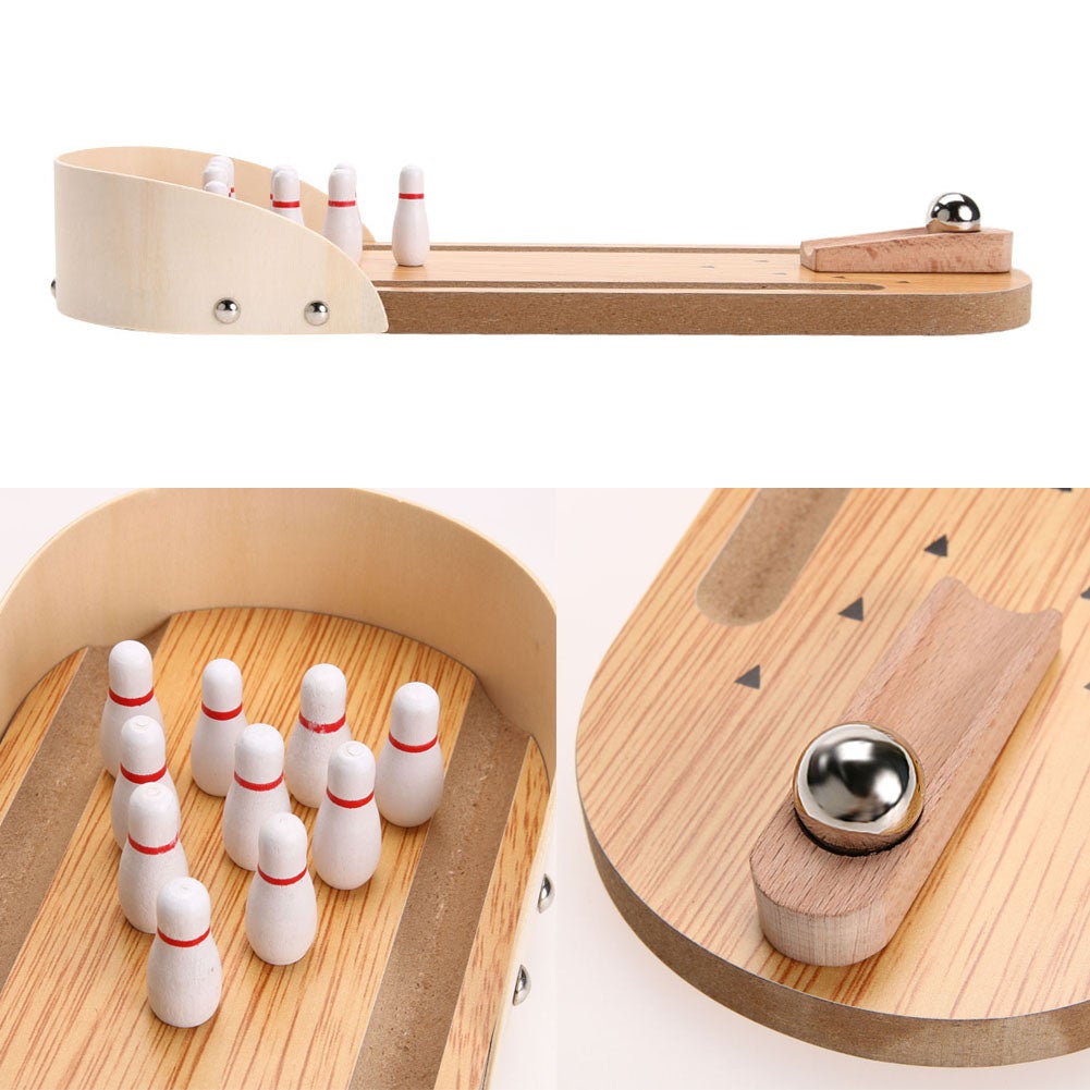 Mini Bowling en Bois - Forest USB®