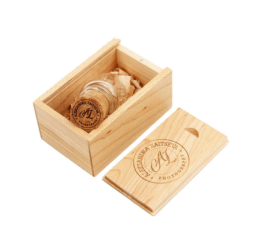 Mini Coffret Bouchon de Liège USB - Forest USB®