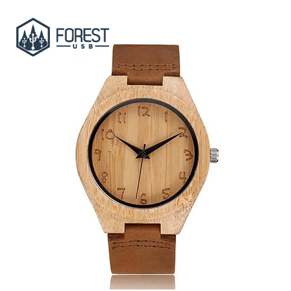 Montre Bois Nature - Forest USB®