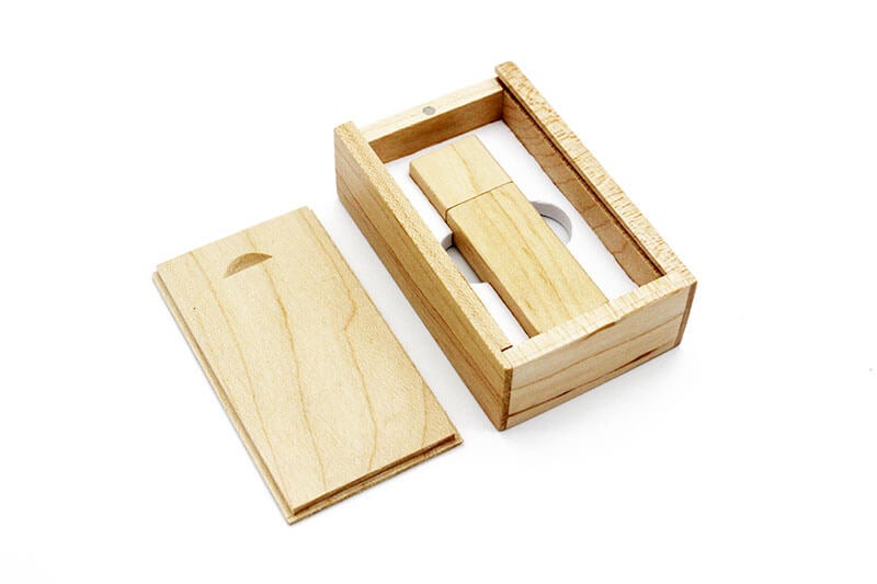Pack 50 - Coffret Bois USB - USB à l’unité