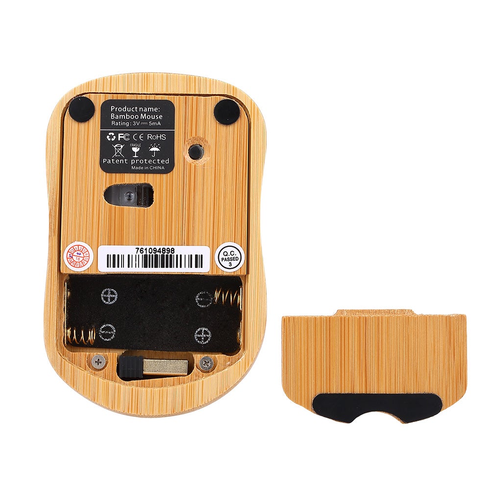Pack Clavier et Souris Bambou - Forest USB®