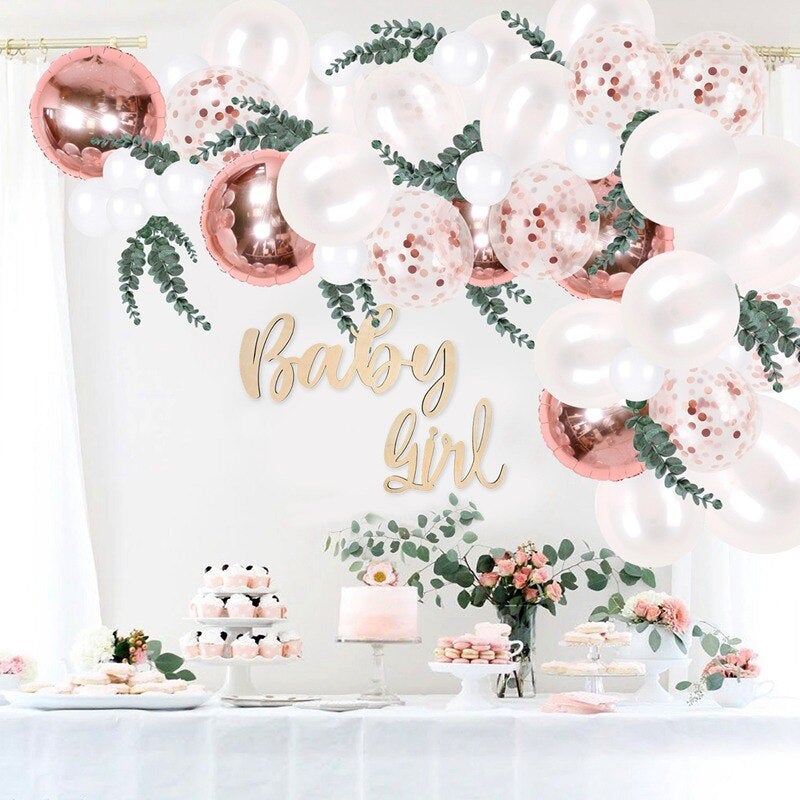 Pack pour décoration avec ballon de baudruche guirlande 