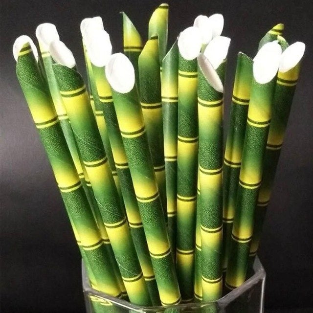 Paille en Papier x 25 - Forest USB®
