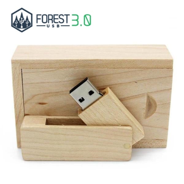 Panorama USB 3.0 Érable avec Boite - Forest USB®