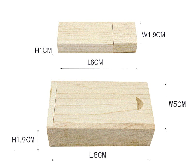 Petit Coffret Pixel USB x20 - Forest USB®