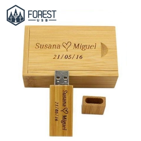 Pixel USB Teinte Mélèze - Forest USB®
