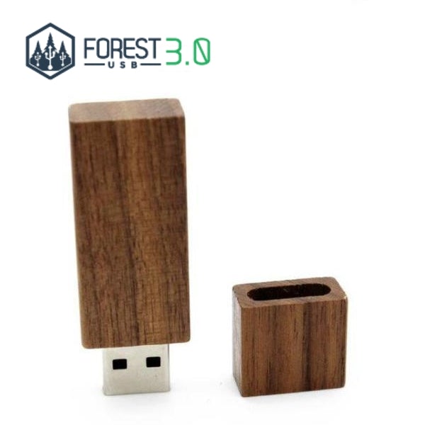 Premium USB 3.0 Noyer - Forest USB®