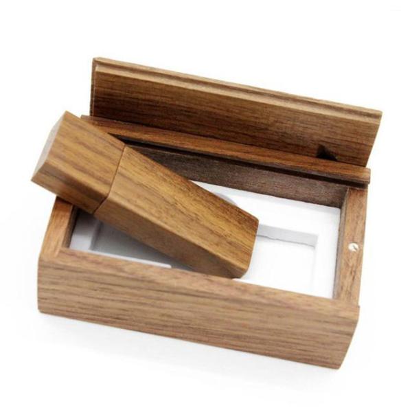 Premium USB 3.0 Noyer avec boite - Forest USB®