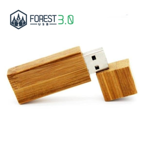 Premium USB 3.0 Teinte Mélèze - Forest USB®