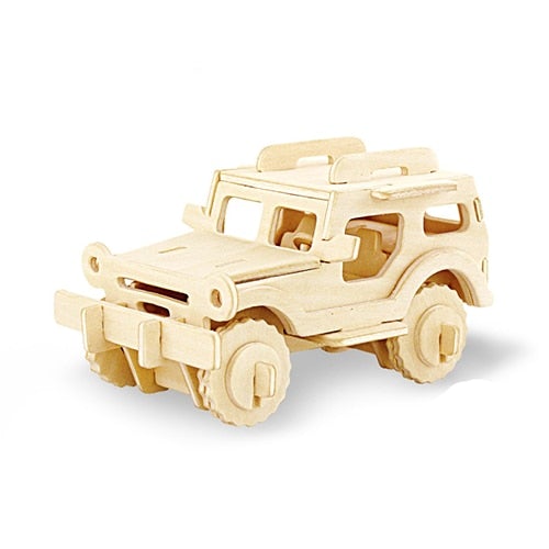 Puzzle 3D en Bois Massif - Forest USB®