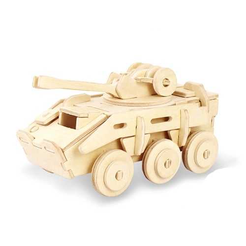 Puzzle 3D en Bois Massif - Forest USB®