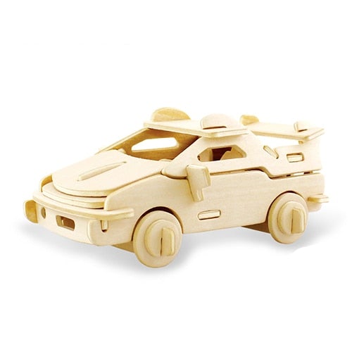 Puzzle 3D en Bois Massif - Forest USB®