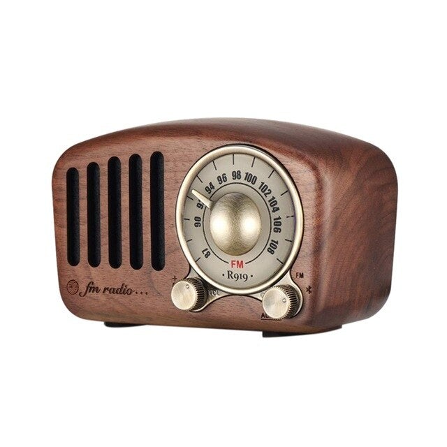 Radio vintage en bois - Livraison 10 jours gratuite