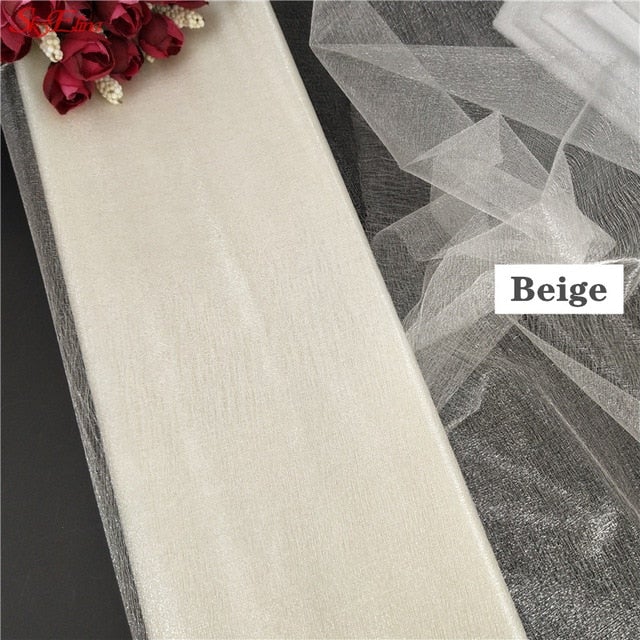 Rideaux en organza pour décoration de mariage accessoires 
