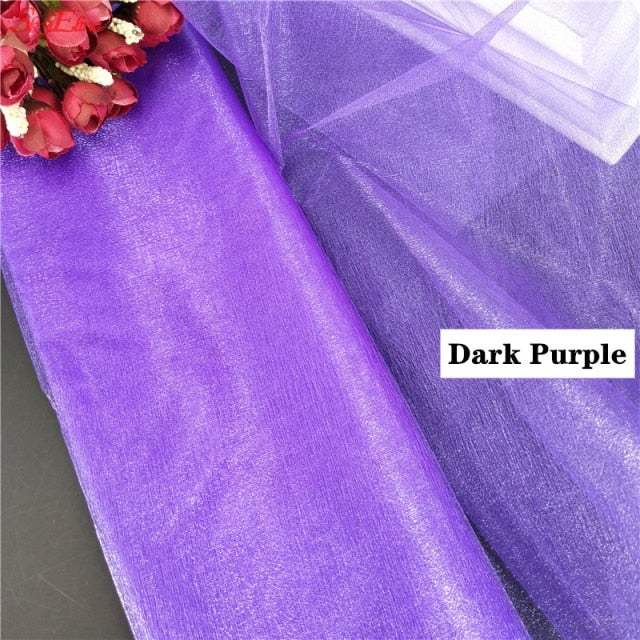 Rideaux en organza pour décoration de mariage accessoires 