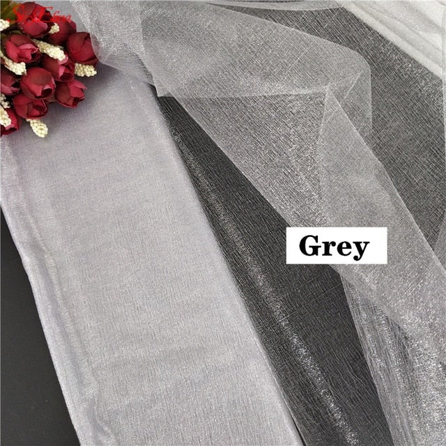 Rideaux en organza pour décoration de mariage accessoires 