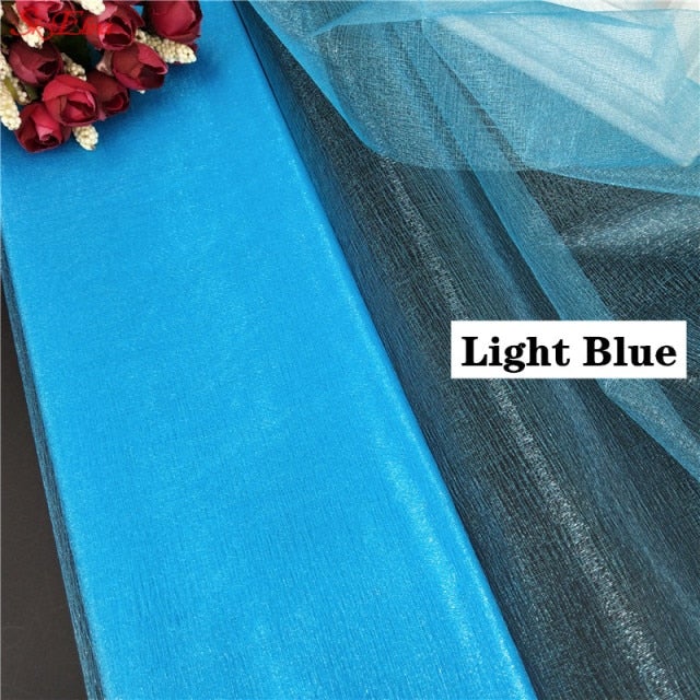 Rideaux en organza pour décoration de mariage accessoires 