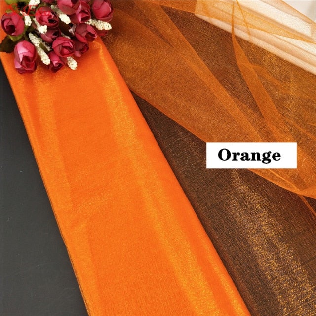 Rideaux en organza pour décoration de mariage accessoires 